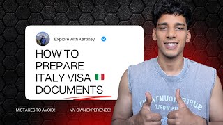 Italy Student Visa 2025 🇮🇹 | Complete Document Checklist & Process Explained  #italyvisa #italy
