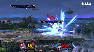 SSBU - Marth dair destroyement combo