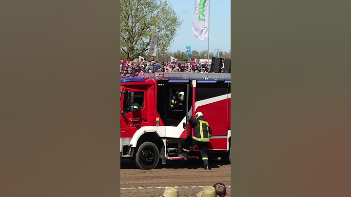 Tatü-tata, die Feuerwehr ist wieder da... 🚒 #shorts