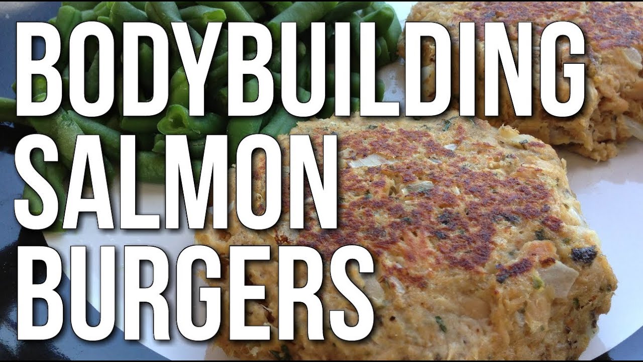 MUSCLE BUILDING MEAL 10 MINUTE BODYBUILDING SALMON PATTY YouTube
