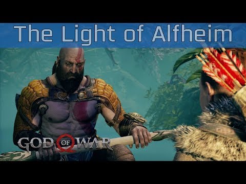 Wideo: God Of War - Alfheim, The Light Of Alfheim, Lake Of Light I Jak Wejść Do świątyni