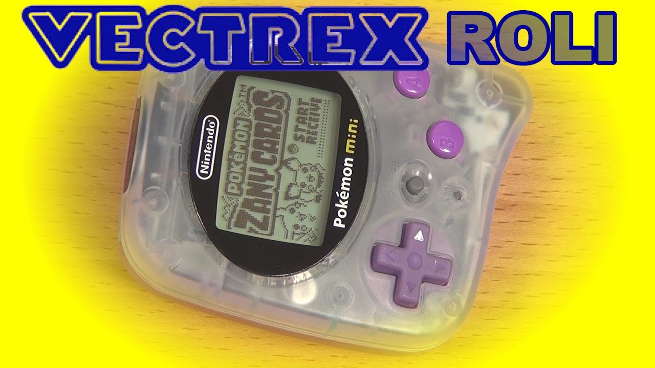 VectrexRoli´s Pokémon Mini Special (Nintendo ポケモンミニ) - YouTube