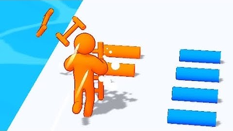 Ladder Master Color Run - All Levels Gameplay Android, iOS