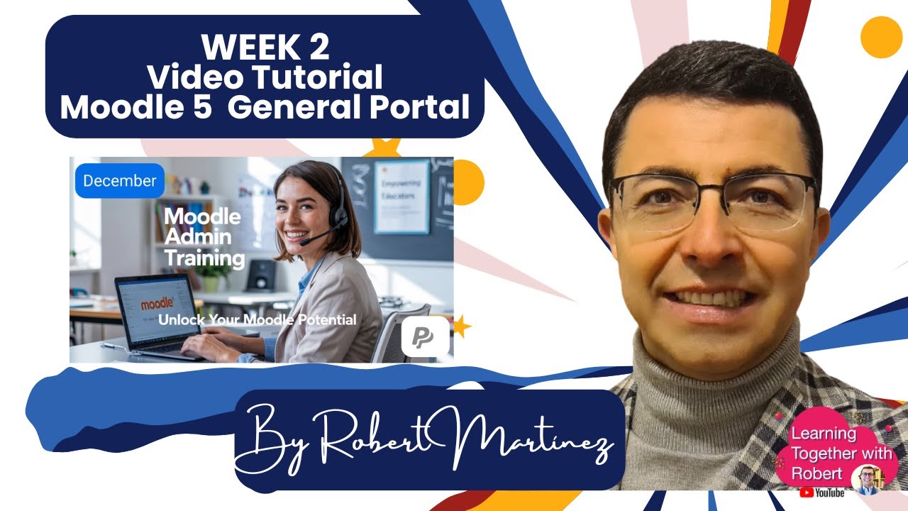 Moodle Admin with AI - Week 1 Site & ChatGPT - Moodle 5.1 Site
