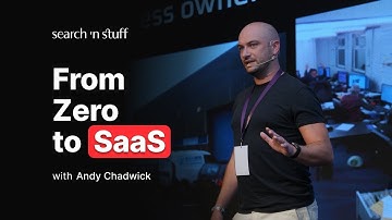 From Zero to SaaS: How to Build a Successful SEO Tool w/o Funding - Andy Chadwick | SnS Antalya 2025