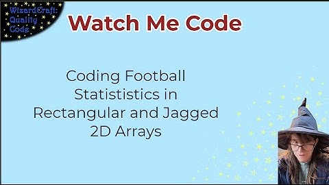 Code With Me: 2D Rectangular and Jagged Arrays in C