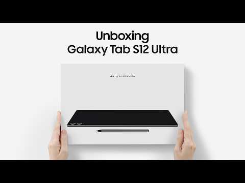 Unboxing Galaxy Tab S12 Ultra | Samsung