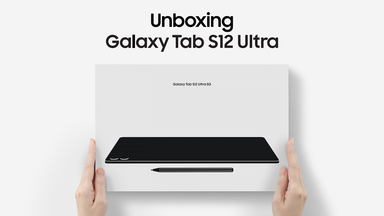 Unboxing Galaxy Tab S12 Ultra | Samsung