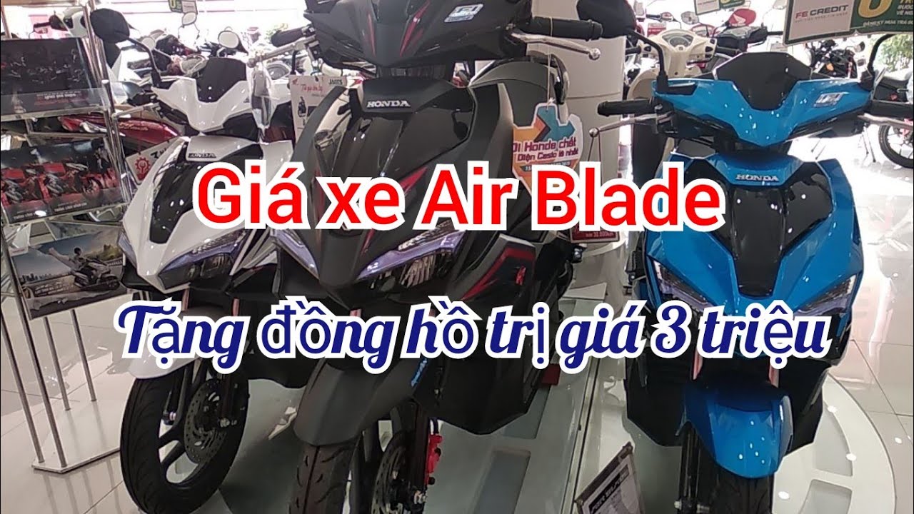 Honda Air Blade 2019 - cập nhật giá xe air blade 29/7/2019 - YouTube