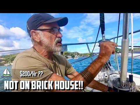 How to Fix a Seized Profurl Roller Furler -How we did it  (DIY - Sailing Brick House #83)