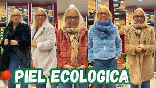 ABRIGOS de PIEL Ecológica SÚPER BONITOS y SÚPER bien de PRECIO. WWW.ISABELPOCINO.COM 😀