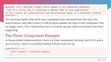 Resolving the Warning: "Can