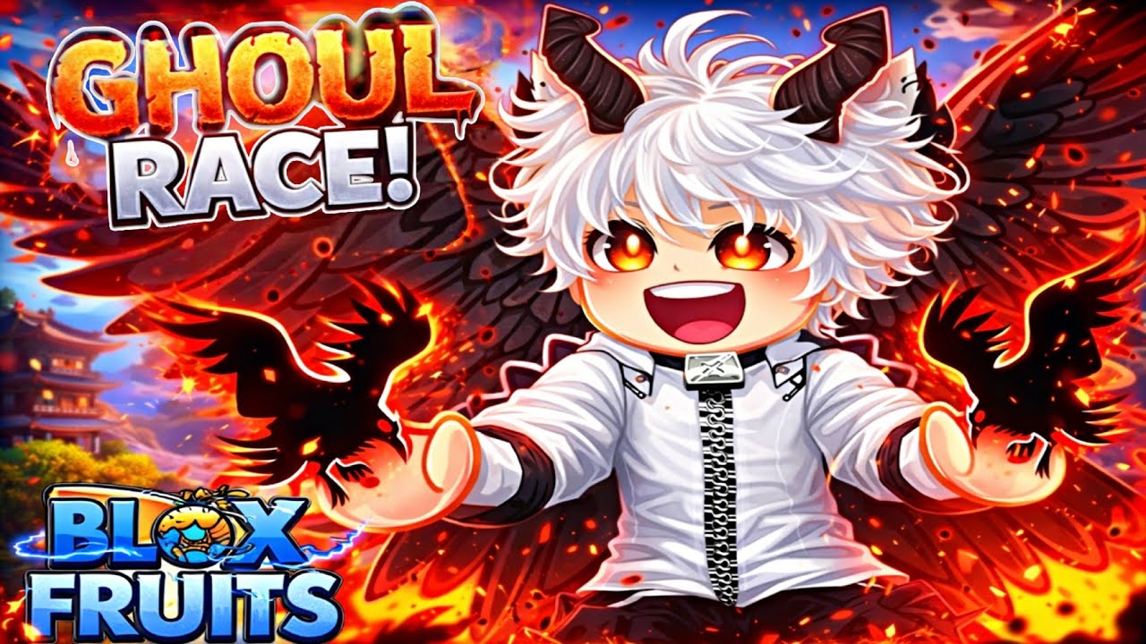 I Finally UNLOCKED GHOUL RACE In Blox Fruit AND Its Over Power Amazing ...