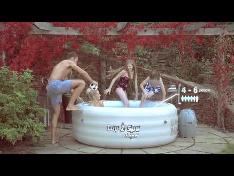 Lay-Z-Spa TV Advert 2014 - Vegas, Monaco & Miami Inflatable Hot Tubs