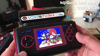 【MD】メガドラと聞いて、やらない人はいない？メガドラタワーをポケットMDで再現？メガドラで初のスペハリ体験
