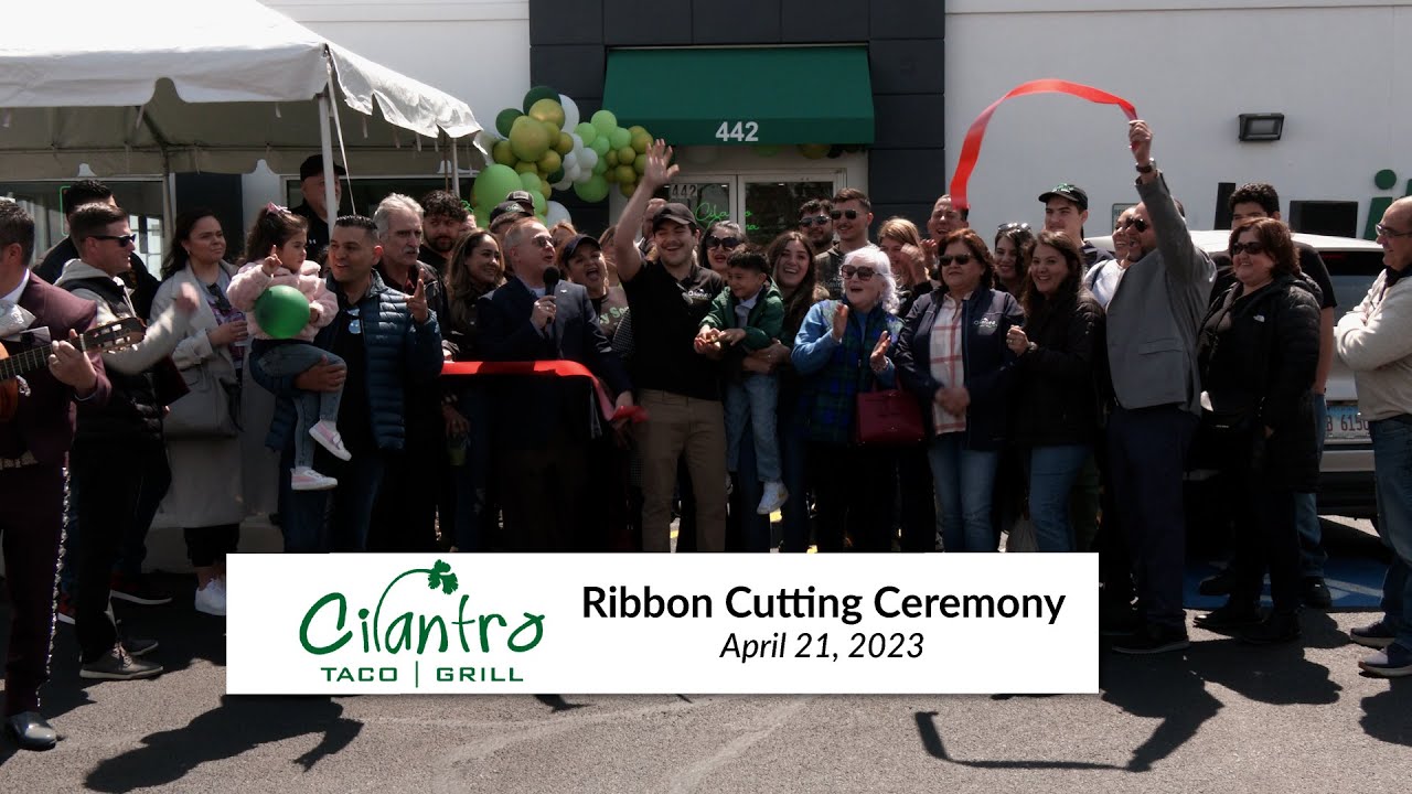 Romeoville Ribbon Cutting 2023 - Cilantro - YouTube