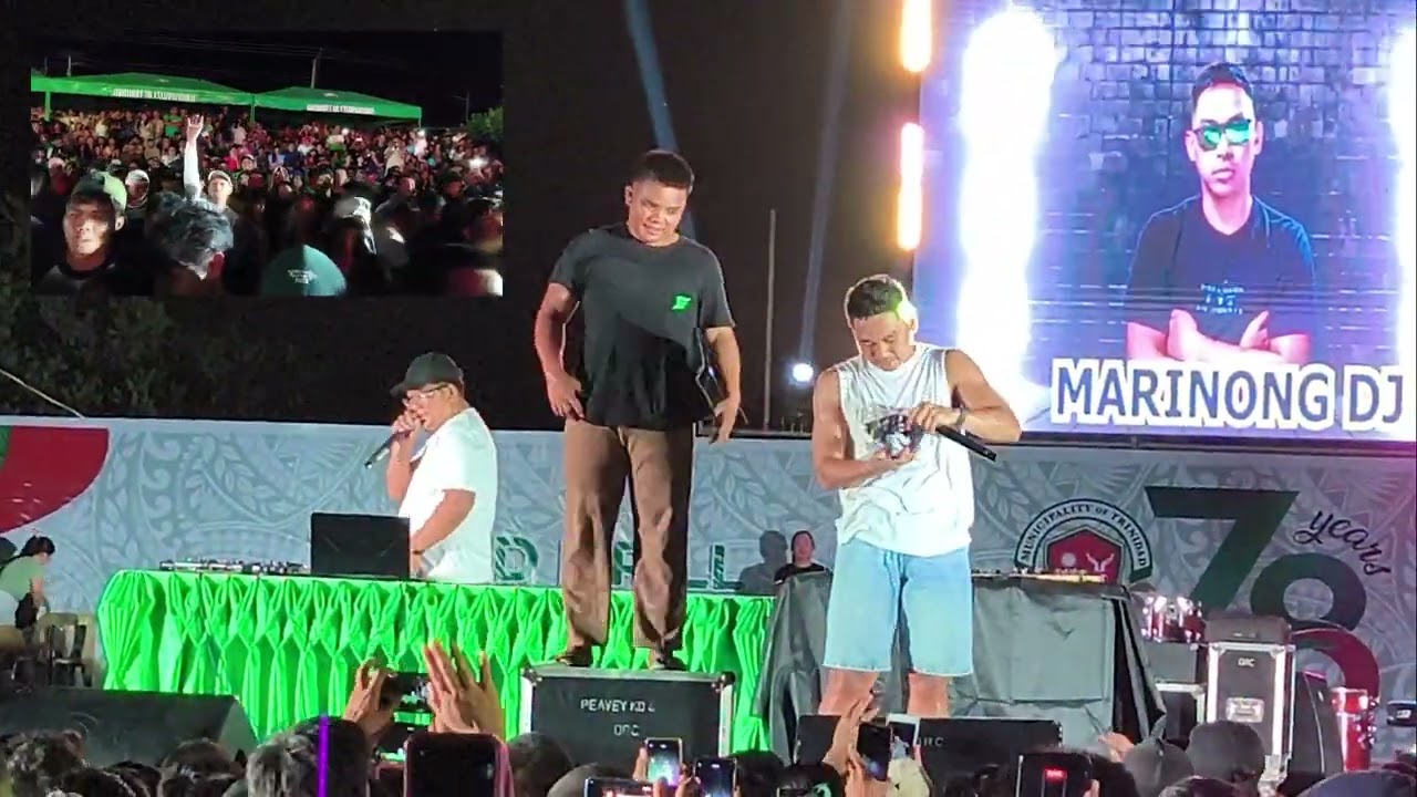 Marinong Dj in@Trinidad Bohol town anniversary 
