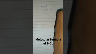 Molecular Mass of HCL Molecular Mass of HCL
