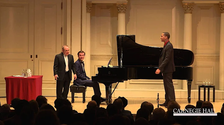 Carnegie Hall Vocal Master Class: Debussy's "Beau ...