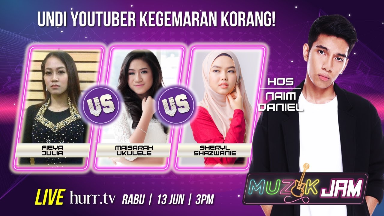 Muzik Jam 12 Sedih Naim Daniel Menangis Duet Terhebat Fieya Sheryl Maisarah Youtube