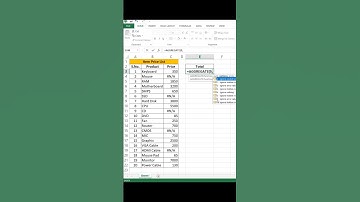 🔥Aggregate Function in Excel🔥Find Total with This Function #shorts #excel_tips_and_tricks
