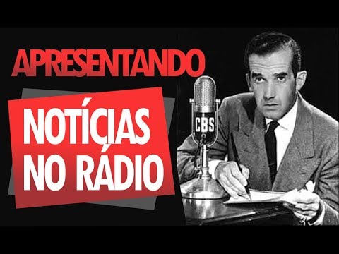 Vídeo: Como Transmitir Notícias No Rádio