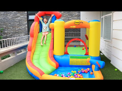 실내 에어바운스 키즈카페 놀이 슈슈토이 Making <strong>Air</strong> Bounce <strong>Indoor</strong> Playground 슈슈토이 Shushu ToysReview