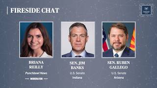 Sen. Banks & Sen. Gallego | AM Fireside Chat | 2026 National Security Innovation Base Summit