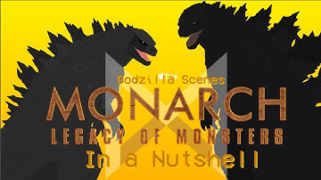 All Godzilla Scenes in M:LoM In A Nutshell | A Godzilla Stick Nodes Animation