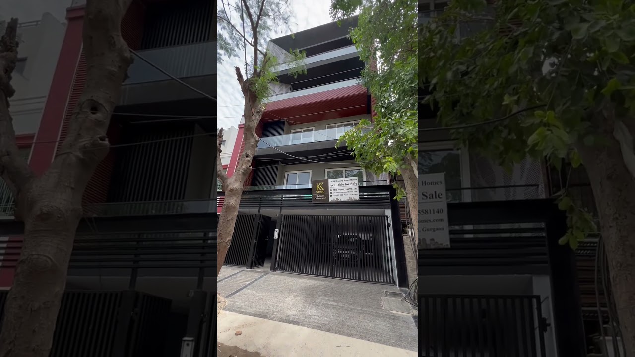 Ultra Luxurious 200 Sq Yard 3 Bhk House Home Builder Floor For Sale in Dlf Phase 1 Gurgaon 