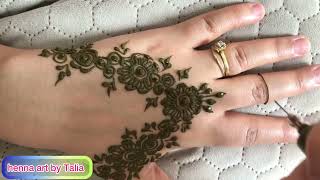 نقش الحناء خفيف للعروس Unique and beautiful henna designs