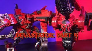 TRANSFORMERS STUDIO SERIES DEVASTATOR CHRISTMAS SPECIAL FINALE: Scavenger & Overload! (Part 4)