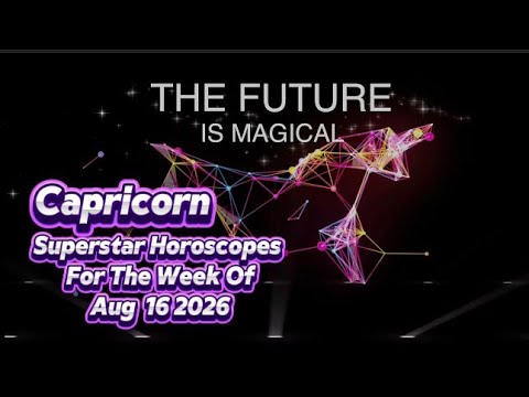 ♑️ Capricorn Aug 16 to Aug 22, 2026 Astrology Horoscope by Nadiya Shah