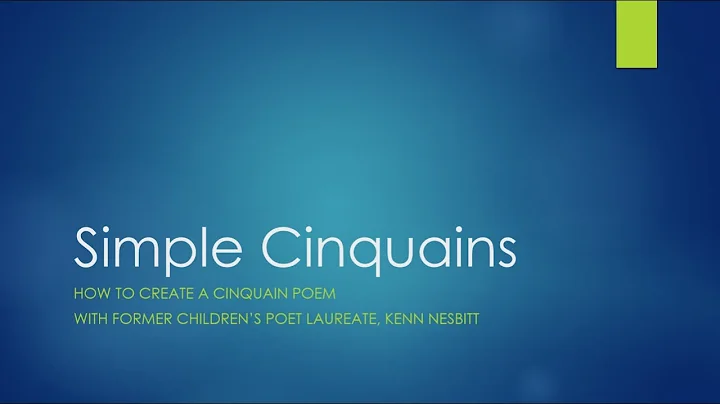 Simple Cinquains - How to Write a Cinquain Poem - DayDayNews