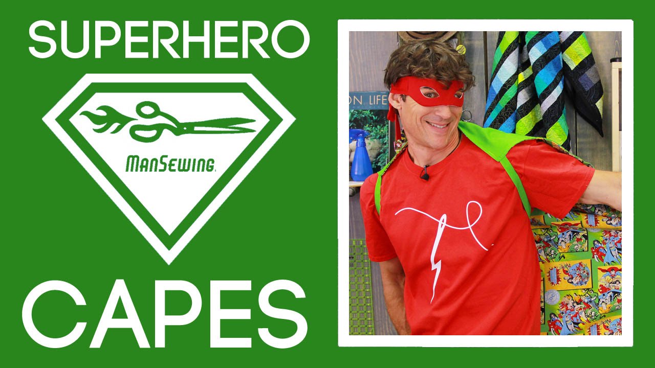 How to Make a Super Hero Cape: Easy Sewing Tutorial with Rob Appel