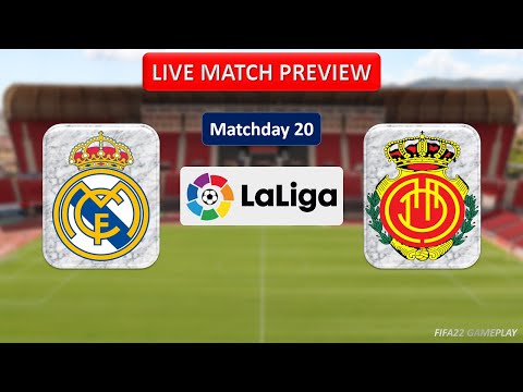 Mallorca vs Real Madrid | LaLiga Santander 22/23 | MatchDay 20 | Live Match Preview | FIFA 22