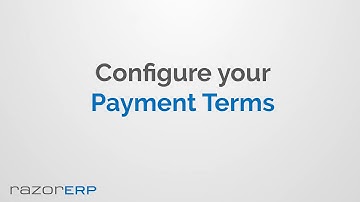 Configure Your Payment Terms