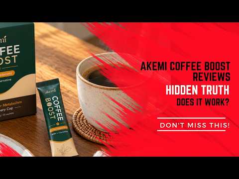 Akemi Coffee Boost Reviews: HIDDEN Truth about Akemi Coffee Boost (Does It Actually Work)