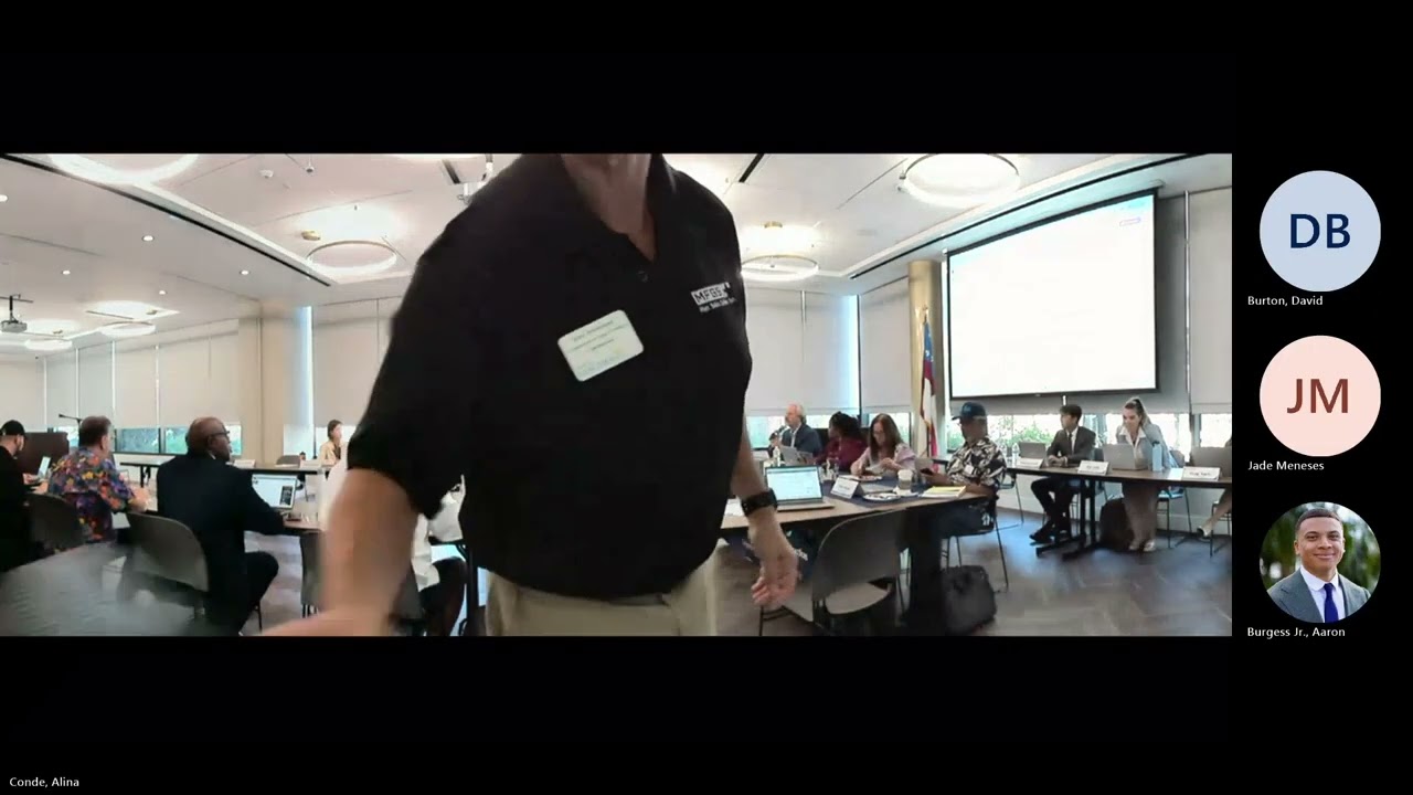 Commission on Police Practices Regular Business Meeting on August 20, 2025