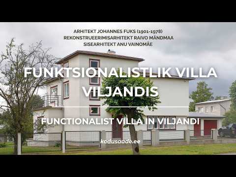 Funktsionalistlik villa Viljandis