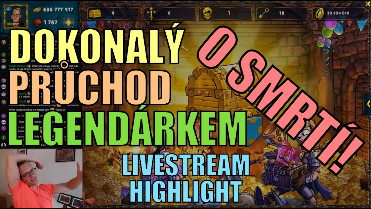 Shakes & Fidget [LIVESTREAM HIGHLIGHT] - Tento PRŮCHOD LEGENDÁRNÍM DUNGEÓNEM neměl JEDINOU CHYBU!