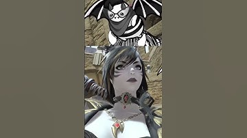 Vampire Bunny Gal | #Dawntrail #ff14 #ffxiv #finalfantasyxiv #glamour #shorts