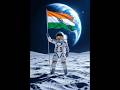 भारत का पहला इंसान चांद पर 🇮🇳 | ISRO Space Facts | #India #Moon #education  #Space #Facts #Shorts