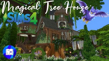 Magical Tree House Speed Build | Stop Motion | The Sims 4 | Realm of Magic