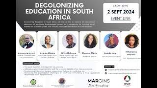 Decolonizing Education in South Africa Webinar