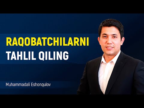 Video: Marketingda Raqobatchilar Qanday Tahlil Qilinadi