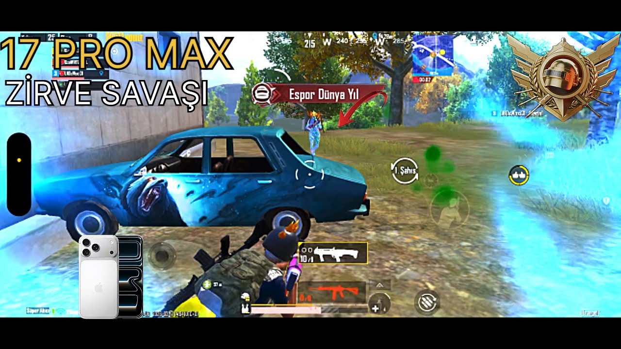 17 PRO MAX PUBG TEST ZİRVE SAVAŞI (ULTIMATE ROYALE) DUO 31 KILLS