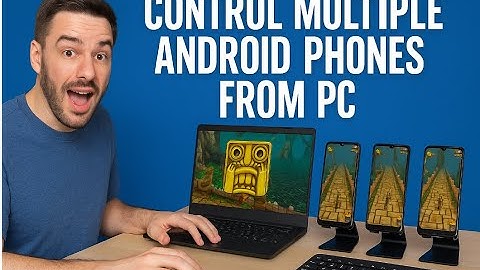 Control Up to 100 Phones with Just One Computer ！(No Emulator Needed)