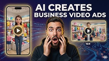 How to Create Professional Business Video Ads Using AI | No Camera, No Skills Needed