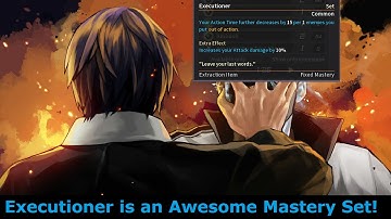 [Troubleshooter] Mastery Set Review: Executioner
